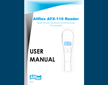 Guide d'utilisation lecteur AFX110 (ENG)